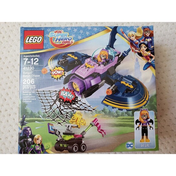 COPY - NIB & SEALED Lego DC Super Hero Girls BATGIRL BATJET CHASE 41230 RETIRED! - Picture 1 of 5